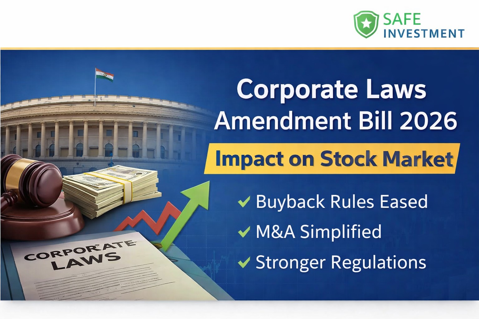 Corporate Laws Amendment Bill 2026: What It Means for Investors | Safe Investment